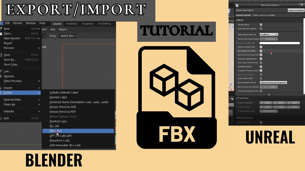 Export-Import FBX Tips